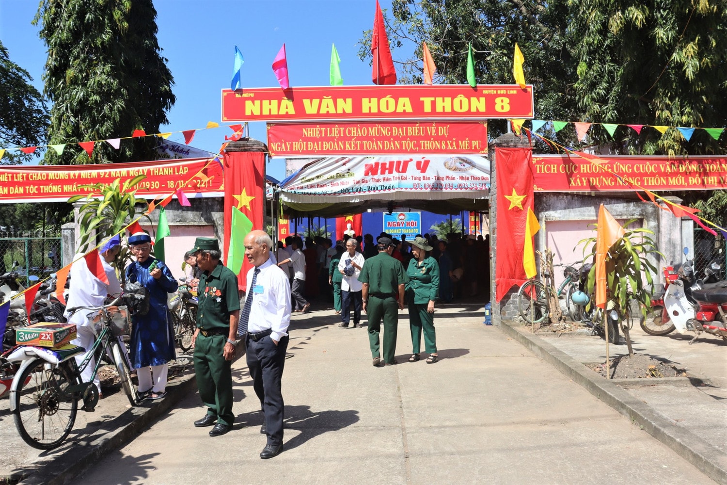 Qua 20 năm tổ chức Ngày hội Đại đoàn kết toàn dân tộc, tỉnh Bình Thuận đã ghi nhận được nhiều gương người tốt, việc tốt. (Ảnh: Báo Bình Thuận)