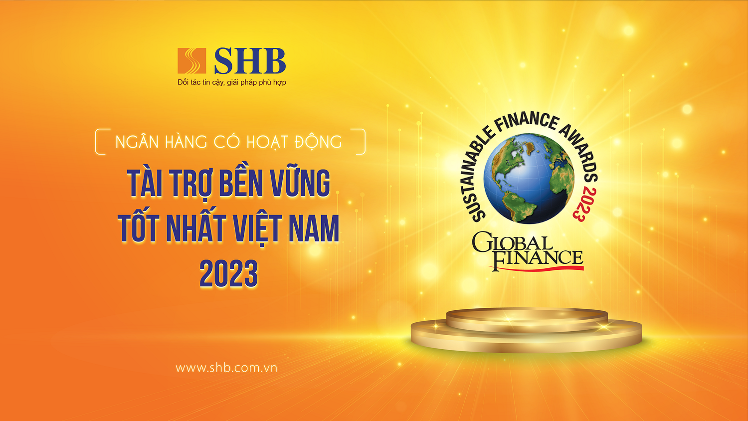 Global Finance vinh danh SHB là “Ngân hàng có hoạt động Tài trợ Bền vững tốt nhất” Việt Nam 2023 -0