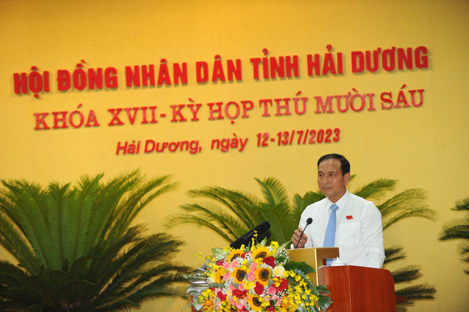 Khai mạc Kỳ họp thứ 16, HĐND tỉnh Hải Dương Khóa XVII ảnh 3