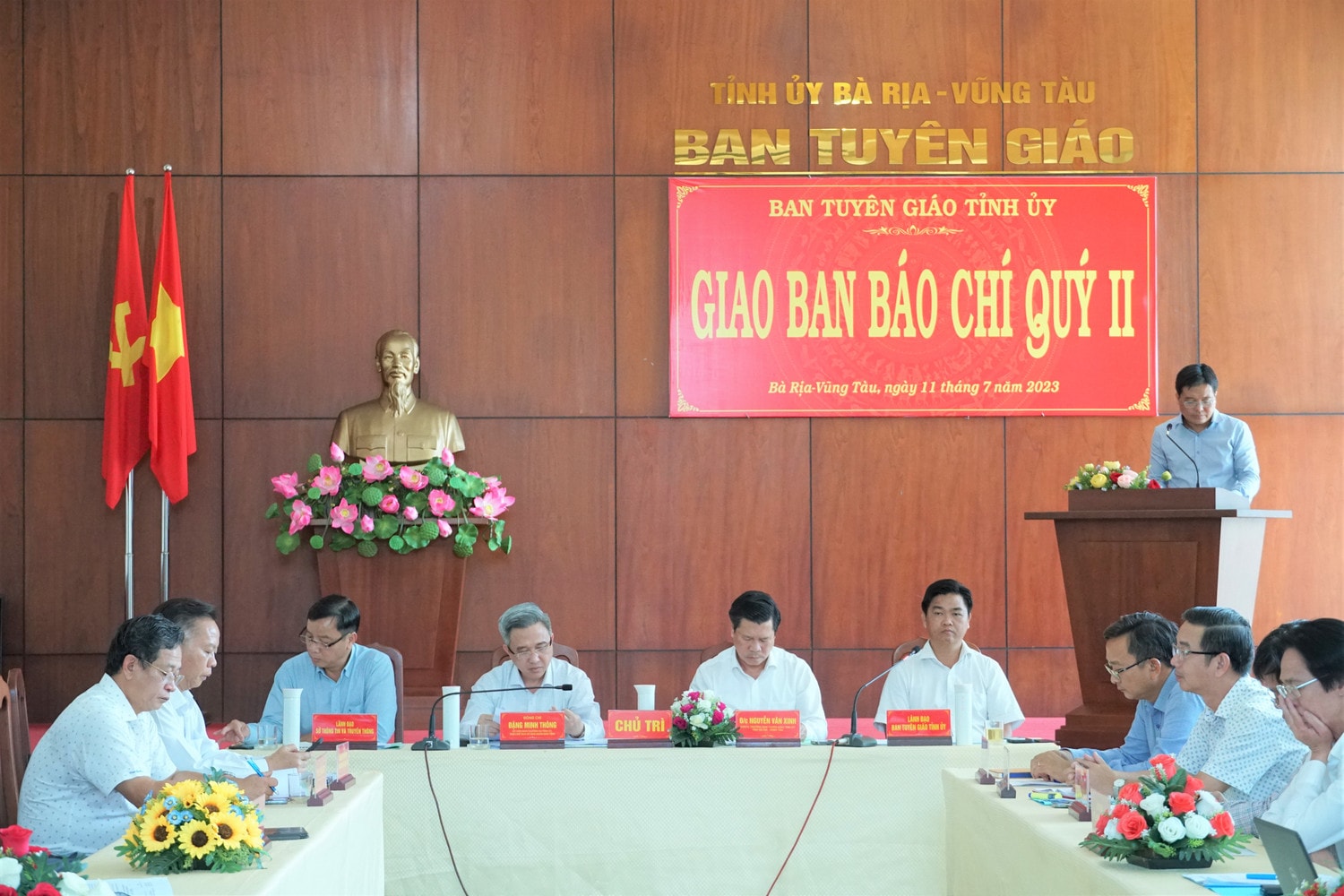 Ban Tuyên giáo Tỉnh ủy Bà Rịa – Vũng Tàu đã tổ chức Họp báo Giao ban Báo chí quý II/2023 thông tin về tỉnh hình kinh tế xã hội trên địa bàn tỉnh Ban Tuyên giáo Tỉnh ủy Bà Rịa – Vũng Tàu đã tổ chức Họp báo Giao ban Báo chí quý II/2023 thông tin về tỉnh hình kinh tế xã hội trên địa bàn tỉnh