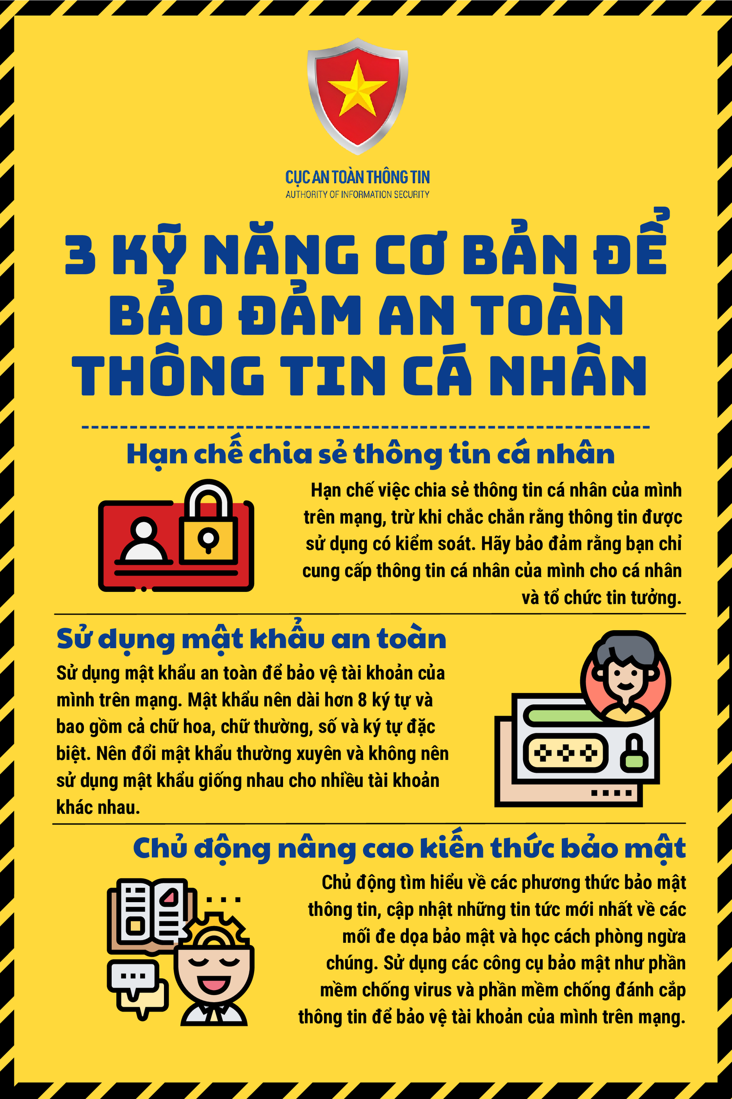 3 kỹ năng cơ bản để bảo đảm an toàn thông tin cá nhân -0
