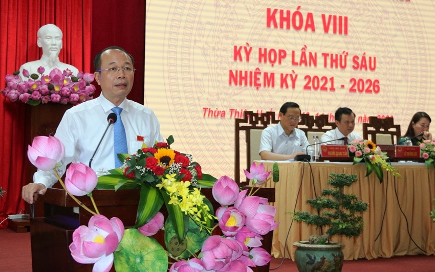 Kỳ họp thứ 6, HĐND tỉnh Thừa Thiên Huế khoá VIII: Thẳng thắn, làm rõ những vấn đề cử tri quan tâm -0