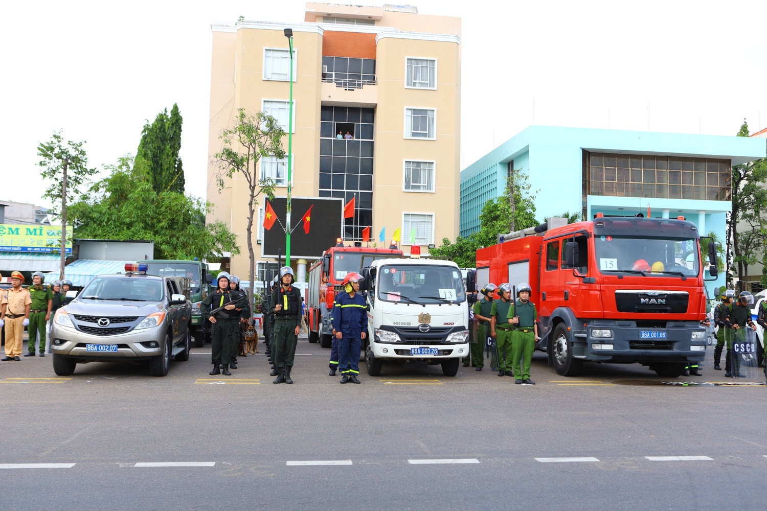 Công an tỉnh Bình Thuận ra quân thực hiện đợt cao điểm tấn công, trấn áp tội phạm
