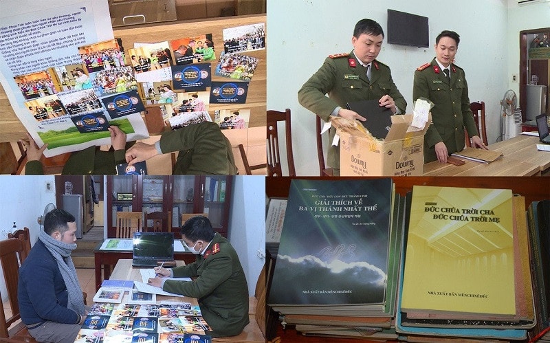 Công an Thanh Hóa từng phát hiện, triệt xóa nhiều điểm hoạt động của Hội thánh của Đức Chúa Trời Mẹ - Ảnh: kinhtedothi.vn