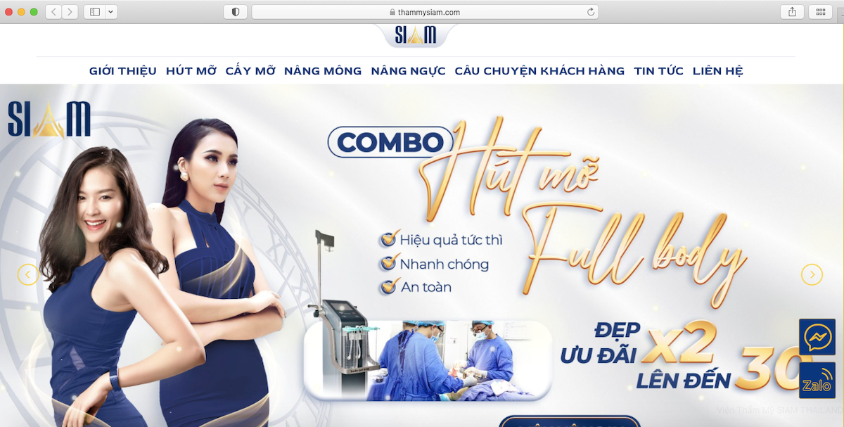 TP. Hồ Chí Minh: Tước giấy phép Viện thẩm mỹ Siam Thái Lan vì hàng loạt sai phạm