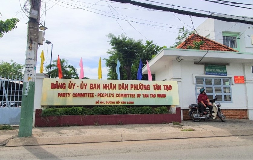 UBND phường Tân Tạo khẳng định chưa tiếp nhận thông tin về nội dung phản ánh của bà Tú Anh về thửa đất số 13 tờ bản đồ số 30