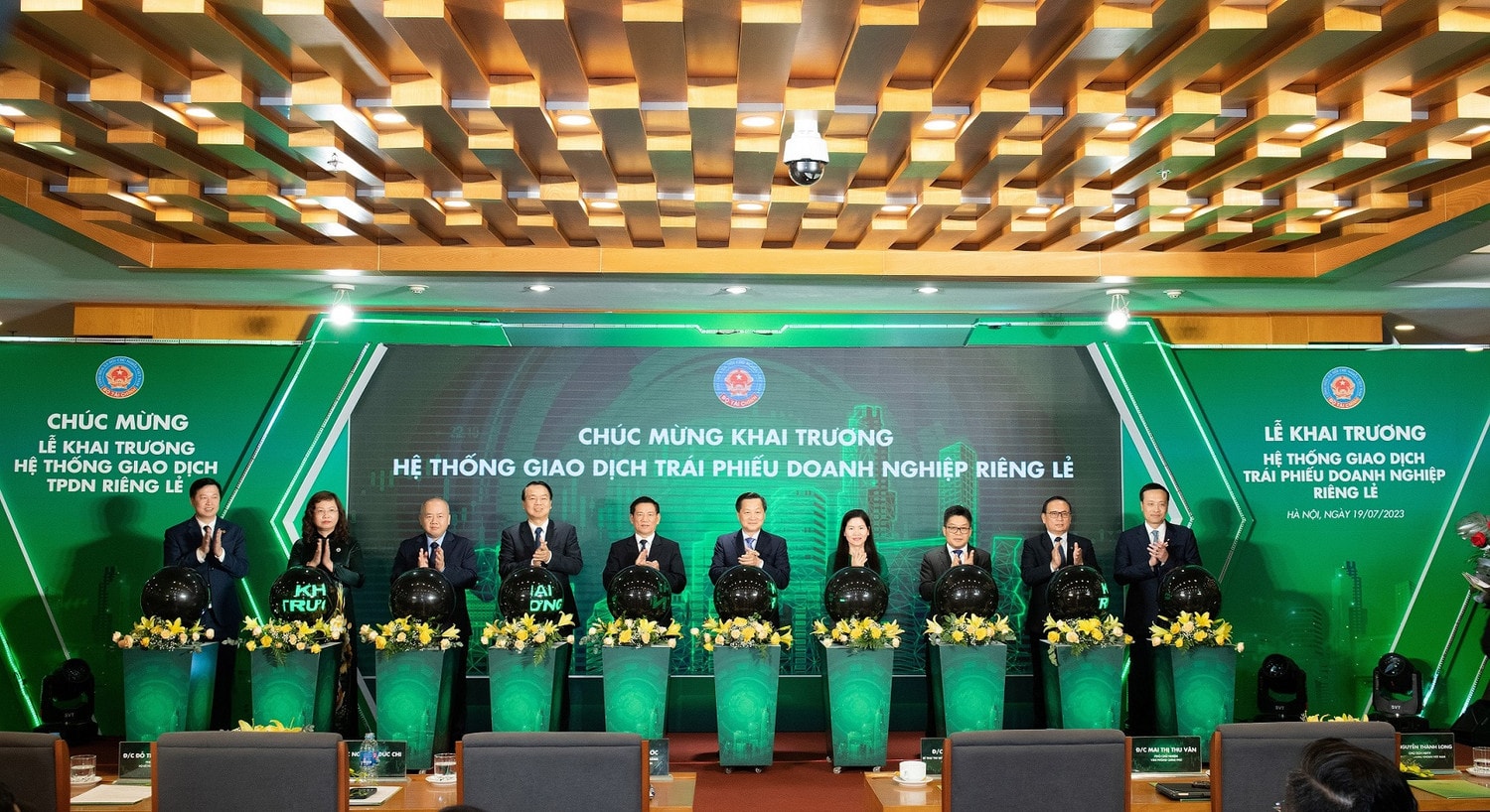 Chính thức vận hành hệ thống giao dịch trái phiếu doanh nghiệp riêng lẻ