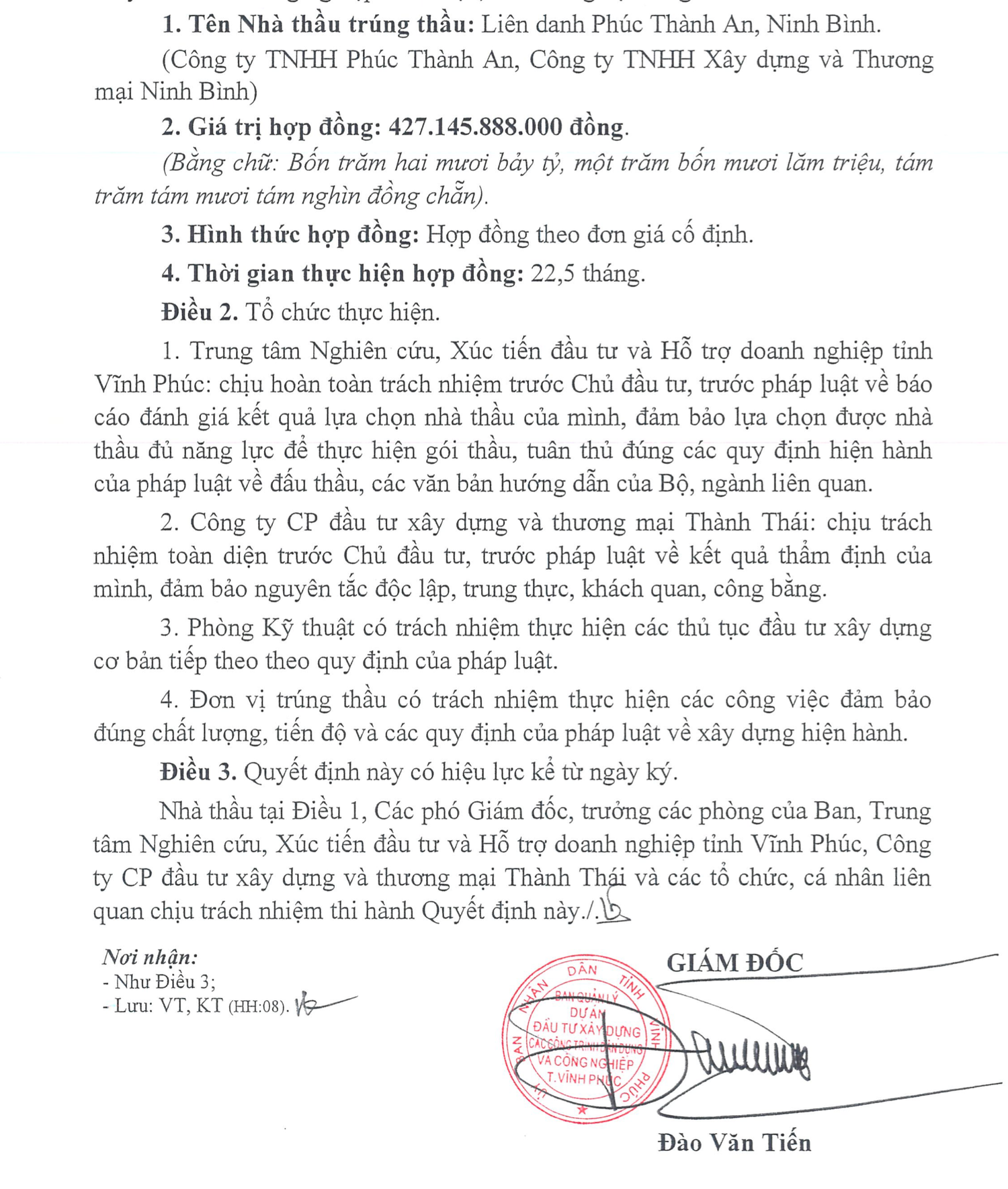 Vĩnh Phúc: Dấu hỏi về việc Công ty TNHH Xây dựng và Thương mại Ninh Bình liên tục trúng thầu với tỷ lệ tiết kiệm ngân sách “có như không” -0