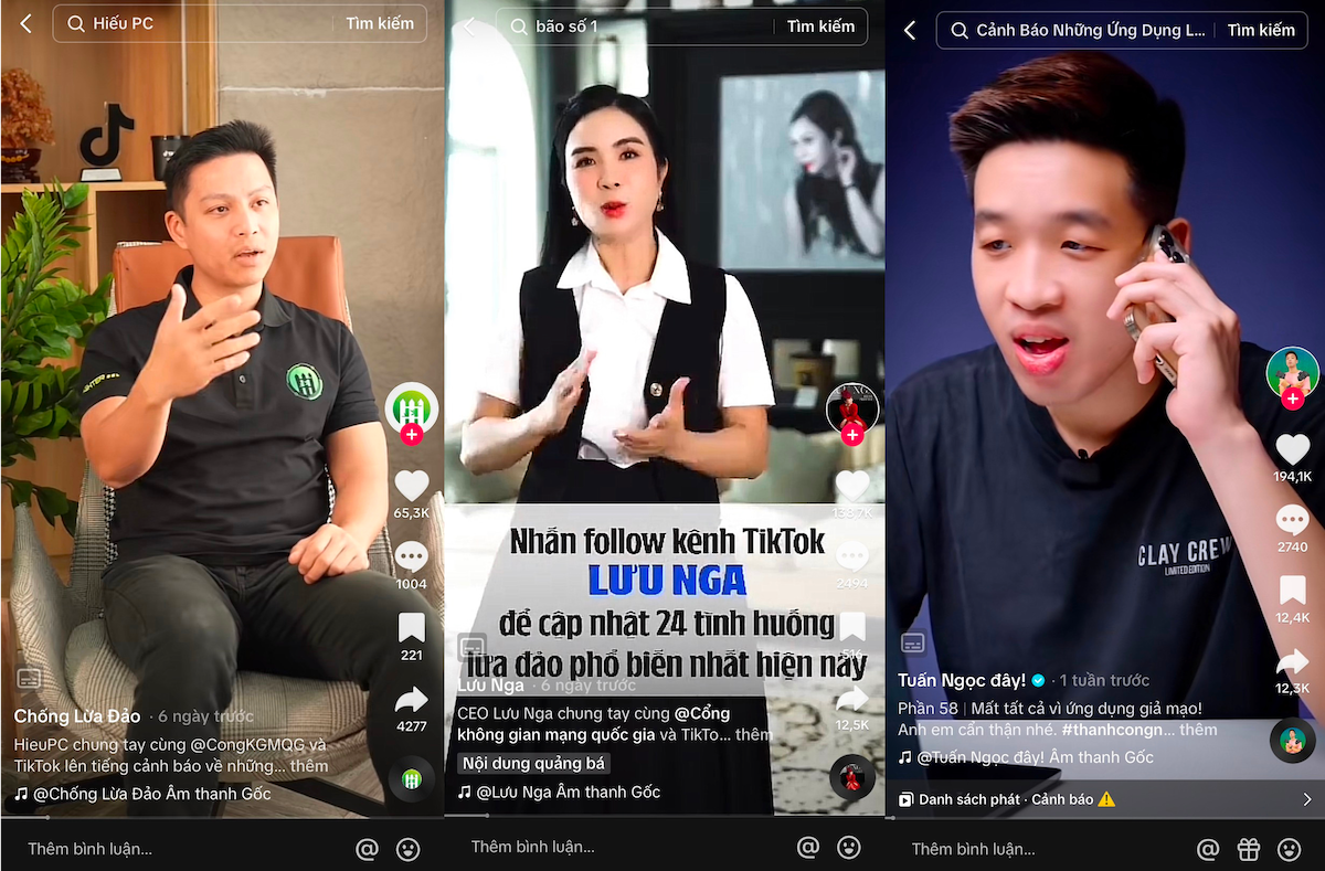 TikTok phối hợp cùng Cục An toàn thông tin triển khai chiến dịch lan toả kiến thức về phòng, chống lừa đảo trực tuyến -0