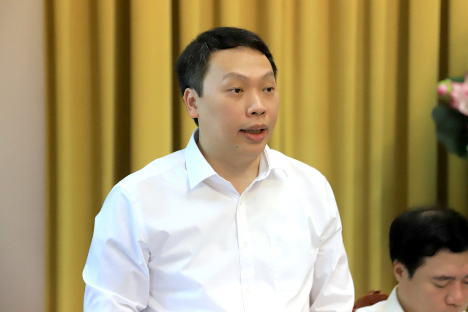 Thứ trưởng Bộ Thông tin và Truyền thông Nguyễn Huy Dũng - Ảnh H.Ngọc