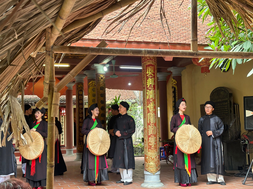 Tái hiện không gian văn hoá quan họ truyền thống