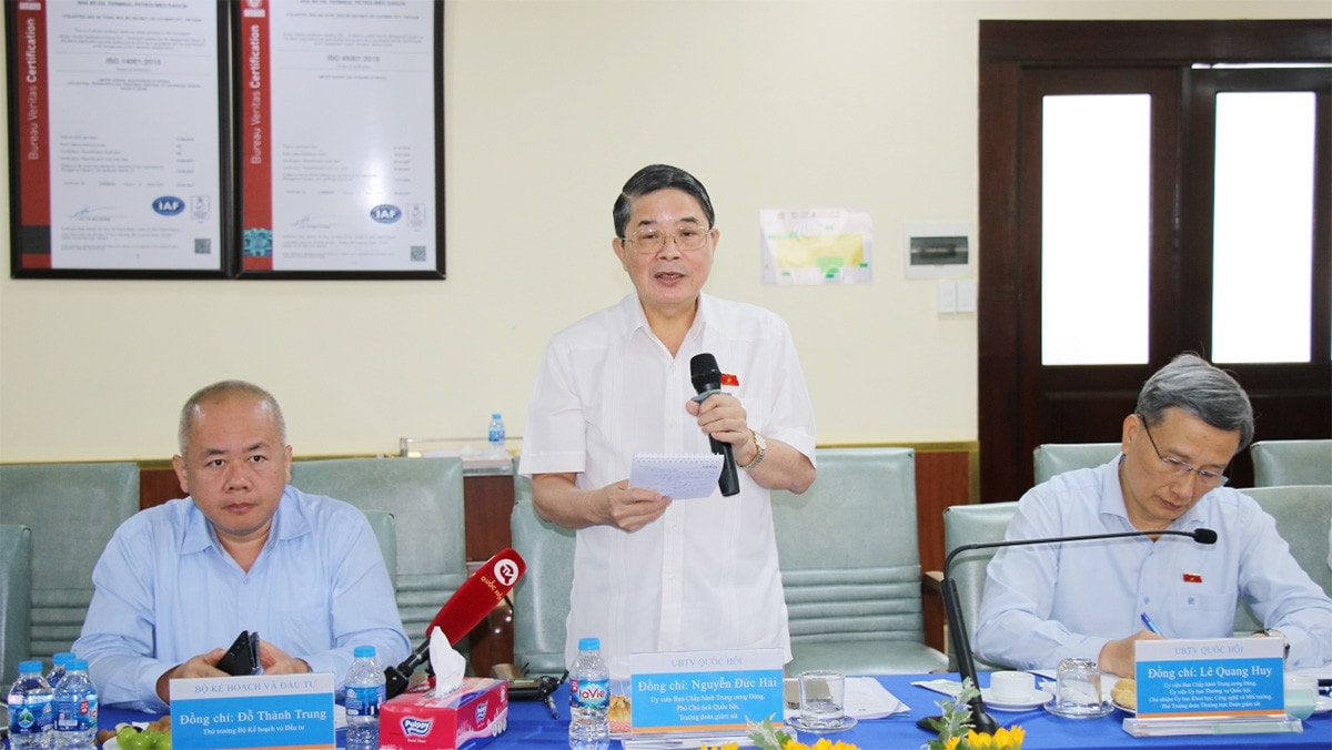 Phó Chủ tịch Quốc hội Nguyễn Đức Hải làm việc với Công ty Xăng dầu Khu vực II về phát triển năng lượng -6