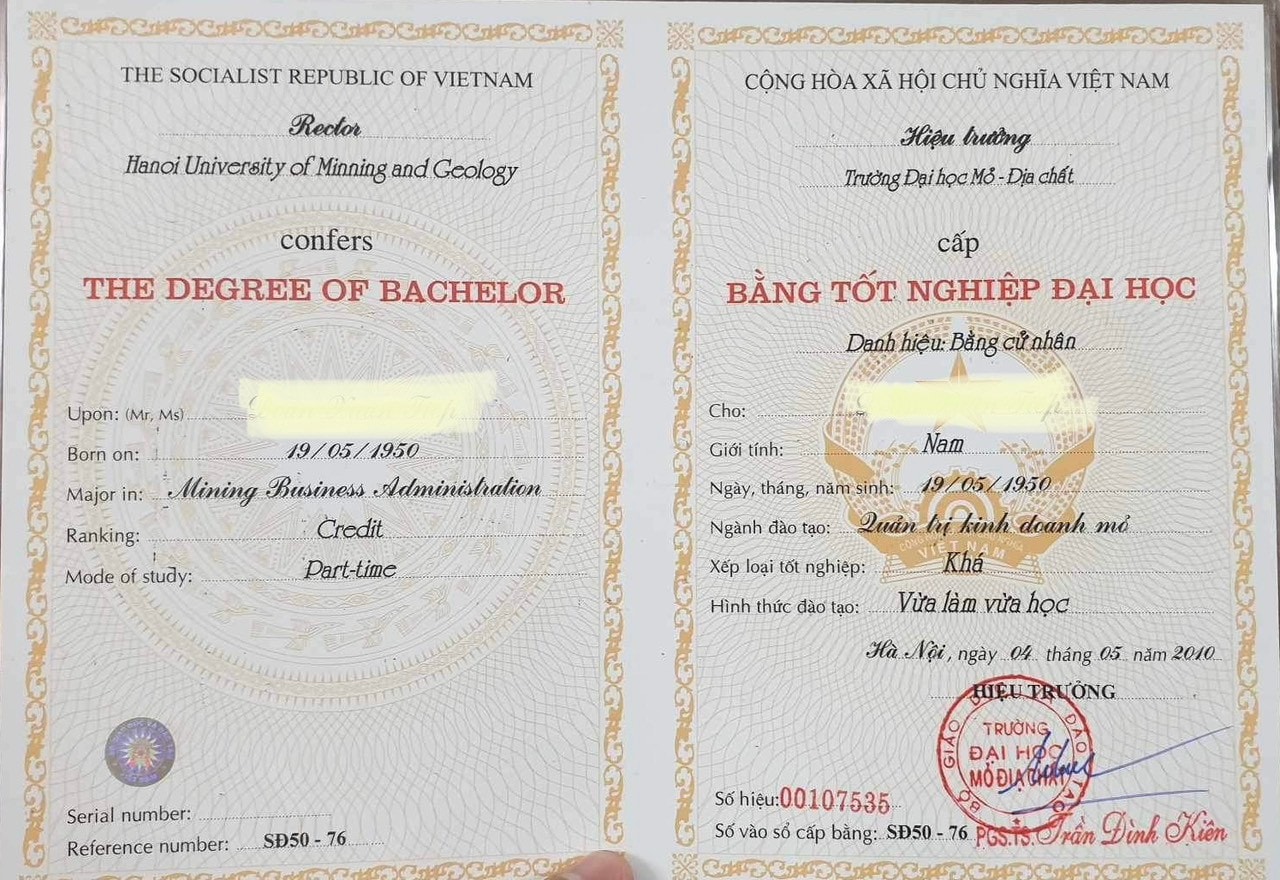Đề nghị làm rõ tố cáo về bằng đại học của Chủ tịch Hội đồng Trường Đại học Kinh Bắc -0