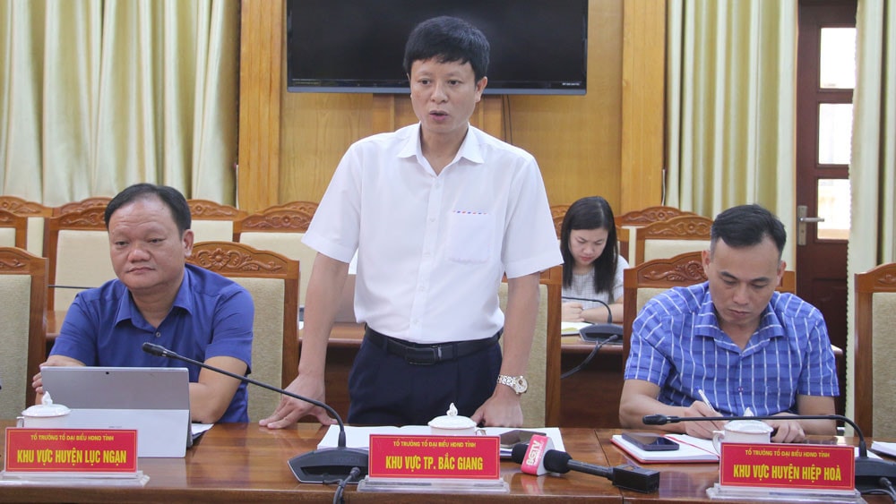 Thường trực HĐND tỉnh Bắc Giang họp phiên thường kỳ tháng 7 ảnh 2