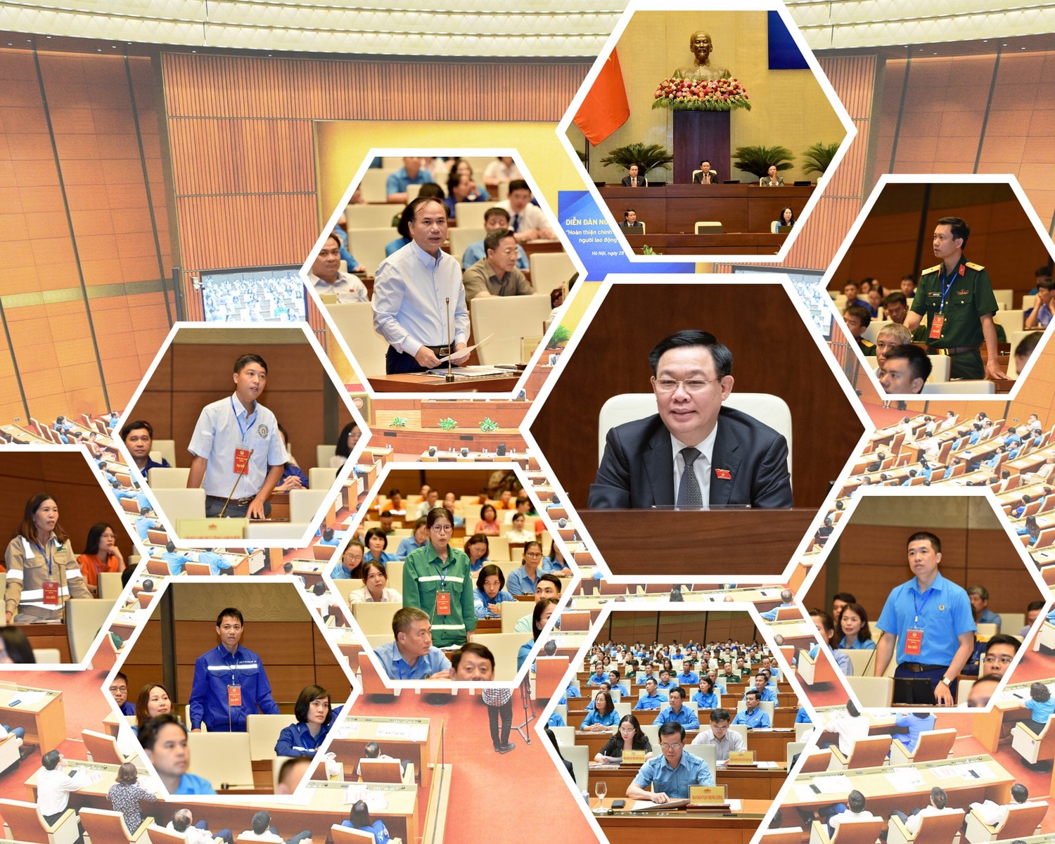 Thành công của Diễn đàn tiếp tục khẳng định tinh thần luôn đổi mới, hành động quyết liệt của Quốc hội vì lợi ích của Nhân dân và giai cấp công nhân -0