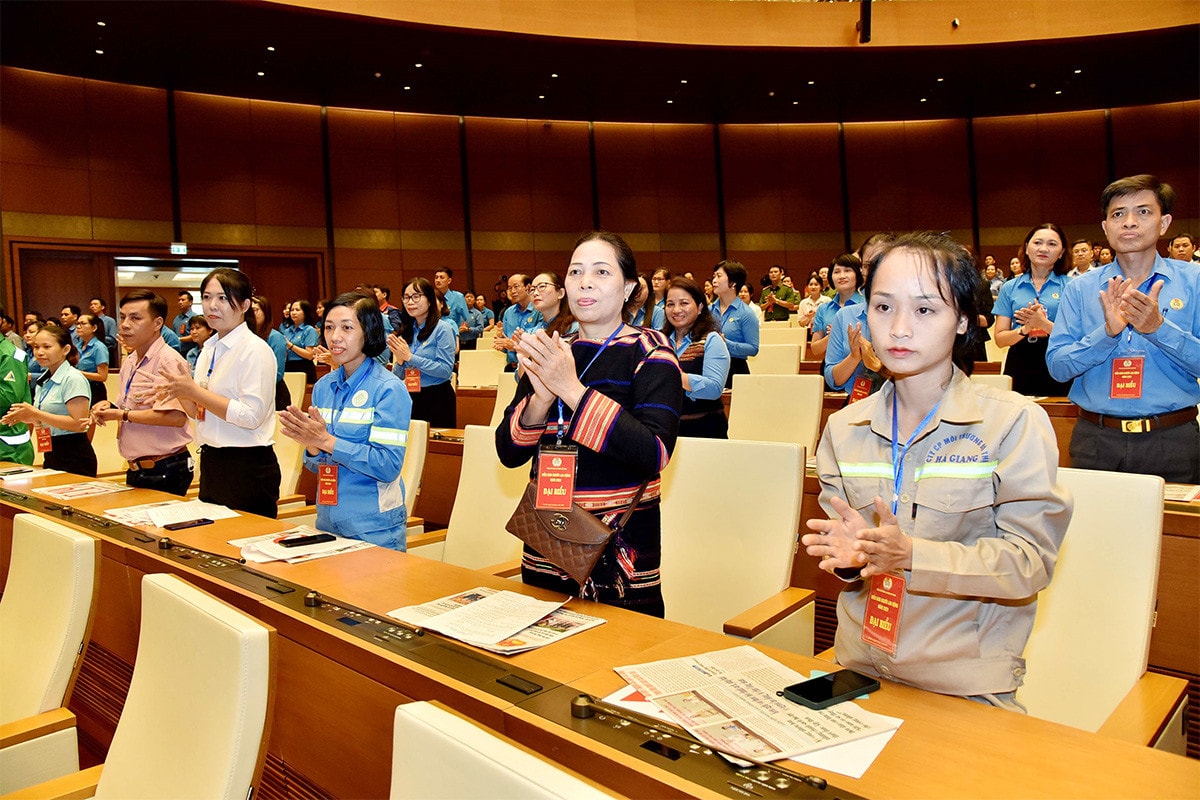 Kiến nghị với Quốc hội chính sách, pháp luật về người lao động, tổ chức Công đoàn -1