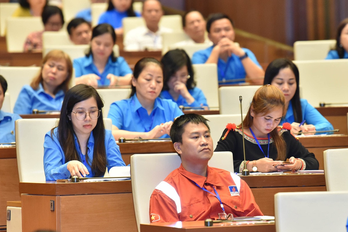 Kiến nghị với Quốc hội chính sách, pháp luật về người lao động, tổ chức Công đoàn -0