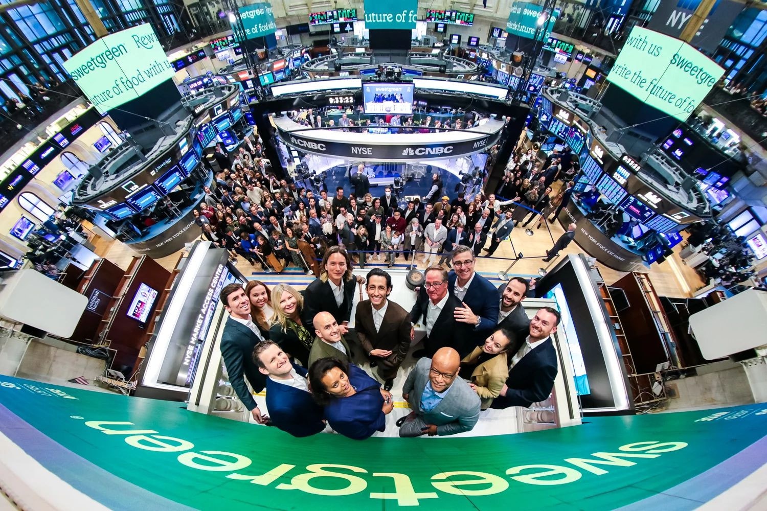 San giao dịch chứng khoán New York. Ảnh NYSE