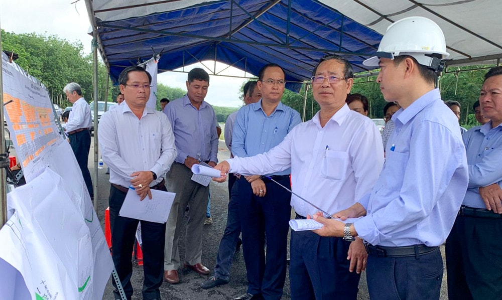 Bình Dương: Yêu cầu cuối năm 2023 phải hoàn thành tuyến đường Bắc Tân Uyên - Phú Giáo - Bàu Bàng 