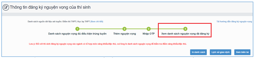 Bộ GD-ĐT hướng dẫn các bước thực hiện thanh toán lệ phí đăng ký xét tuyển đại học -0