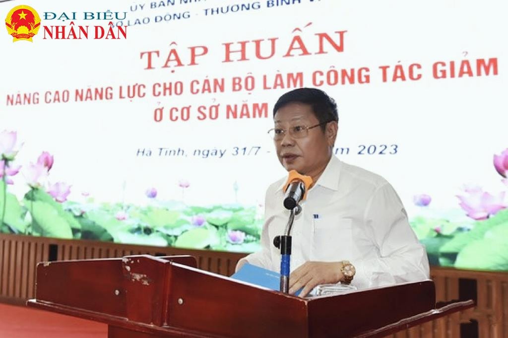 Hà Tĩnh: Nâng cao năng lực cho cán bộ, công chức làm công tác giảm nghèo ở cơ sở năm 2023 -2