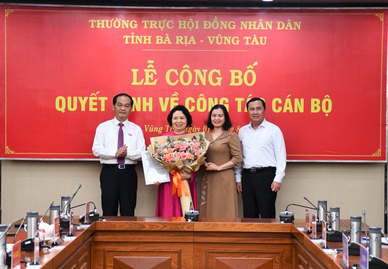 Bổ nhiệm Phó Chánh Văn phòng Đoàn ĐBQH và HĐND tỉnh Bà Rịa - Vũng Tàu -0