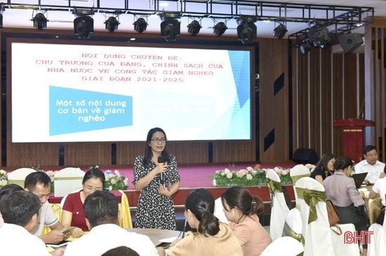 Hà Tĩnh: Nâng cao năng lực cho cán bộ, công chức làm công tác giảm nghèo ở cơ sở năm 2023 -0