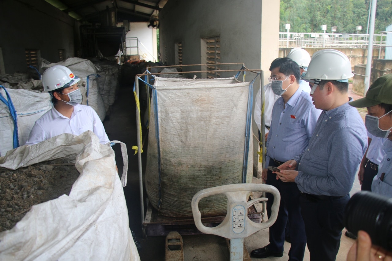 Đoàn công tác của Ủy ban Khoa học, Công nghệ và Môi trường kiểm tra Nhà máy xử lý nước thải tại Khu công nghiệp Phú Mỹ 1 Đoàn công tác của Ủy ban Khoa học, Công nghệ và Môi trường khảo sát tại Bà Rịa - Vũng Tàu -0
