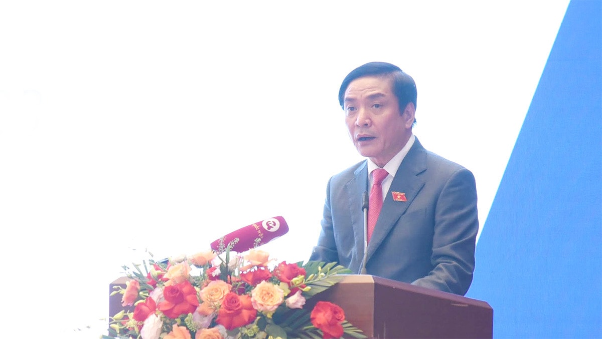 Chủ tịch Quốc hội Vương Đình Huệ dự Lễ công bố Logo, Bộ nhận diện và Website Hội nghị Nghị sĩ trẻ toàn cầu lần thứ 9 -4
