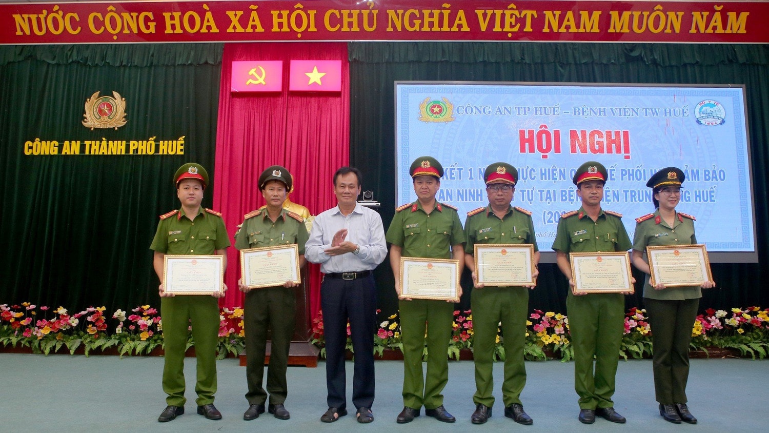 Thừa Thiên Huế: Hội nghị sơ kết Quy chế phối hợp đảm bảo an ninh trật tự -0