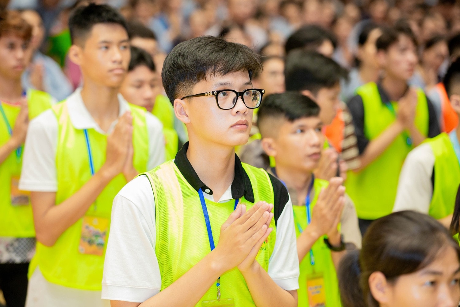 Hàng vạn Phật tử tham dự Đại lễ Phát tâm Bồ đề nguyện Chùa Ba Vàng -0