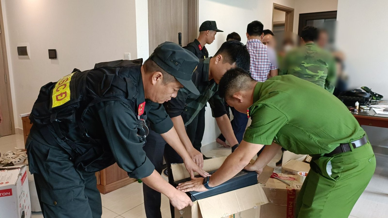 Bắc Giang: Triệt phá nhóm đối tượng lừa đảo chiếm đoạt tài sản trên không gian mạng với quy mô hàng chục tỷ đồng -0
