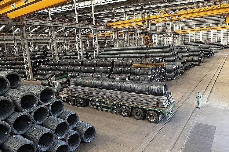 Giá thép xuống mức thấp nhất trong gần 3 năm nay -0