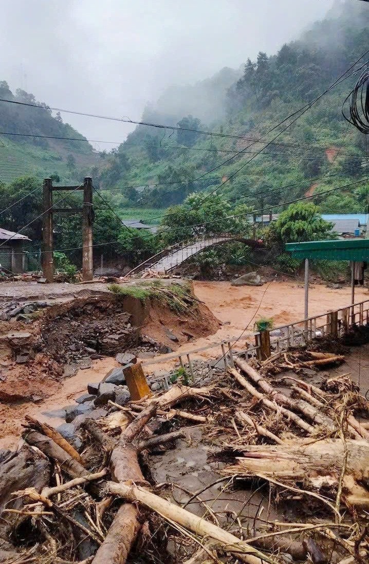 Mù Cang Chải đang khẩn chương khắc phục hậu quả thiên tai -0
