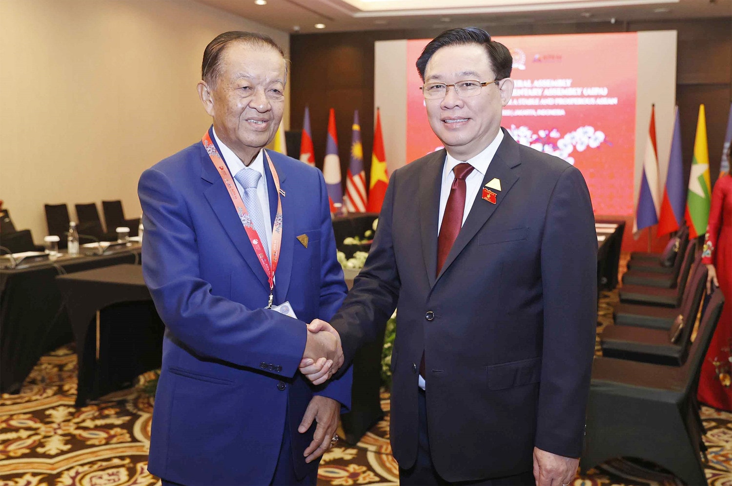 Một số hình ảnh Chủ tịch Quốc hội Vương Đình Huệ đến Thủ đô Jakarta, thăm chính thức Cộng hoà Indonesia và tham dự Đại hội đồng AIPA - 44