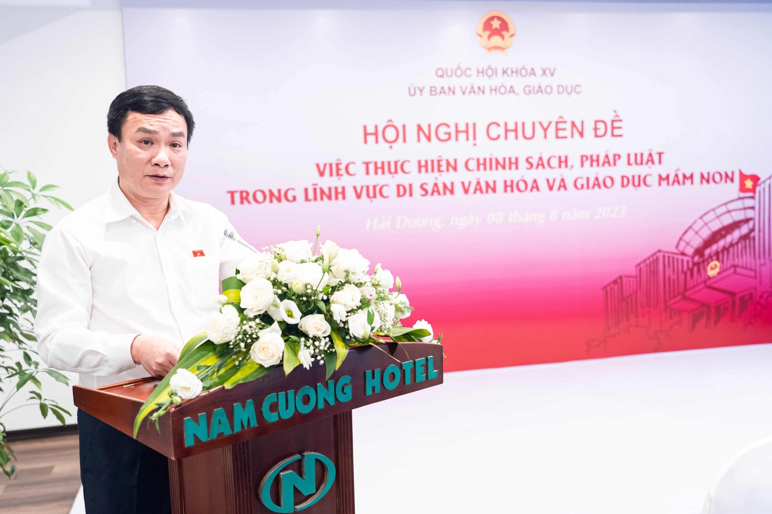 Thể chế hóa đầy đủ Nghị quyết 29 về giáo dục mầm non -0