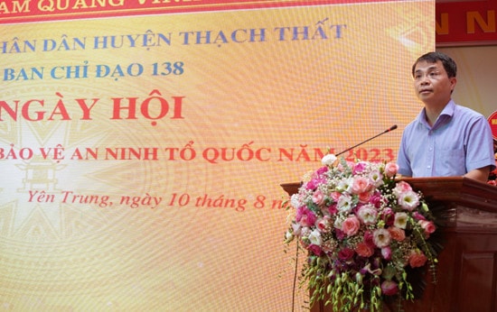 Yên Trung (Thạch Thất): Tưng bừng Ngày hội Toàn dân bảo vệ an ninh tổ quốc năm 2023 -0