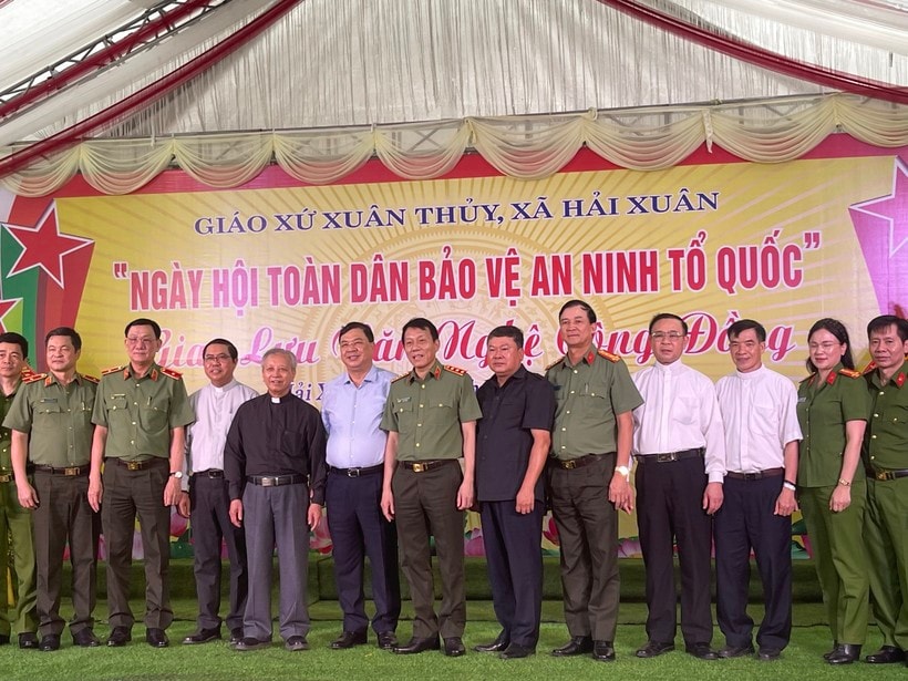 Nam Định: Nhiều hoạt động ý nghĩa tại Ngày hội toàn dân bảo vệ an ninh Tổ quốc tại xã Hải Xuân -0