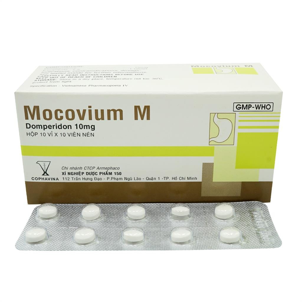 Thuốc Mocovium M của Công ty TNHH MTV Dược phẩm 150 Cophavina. (INT)