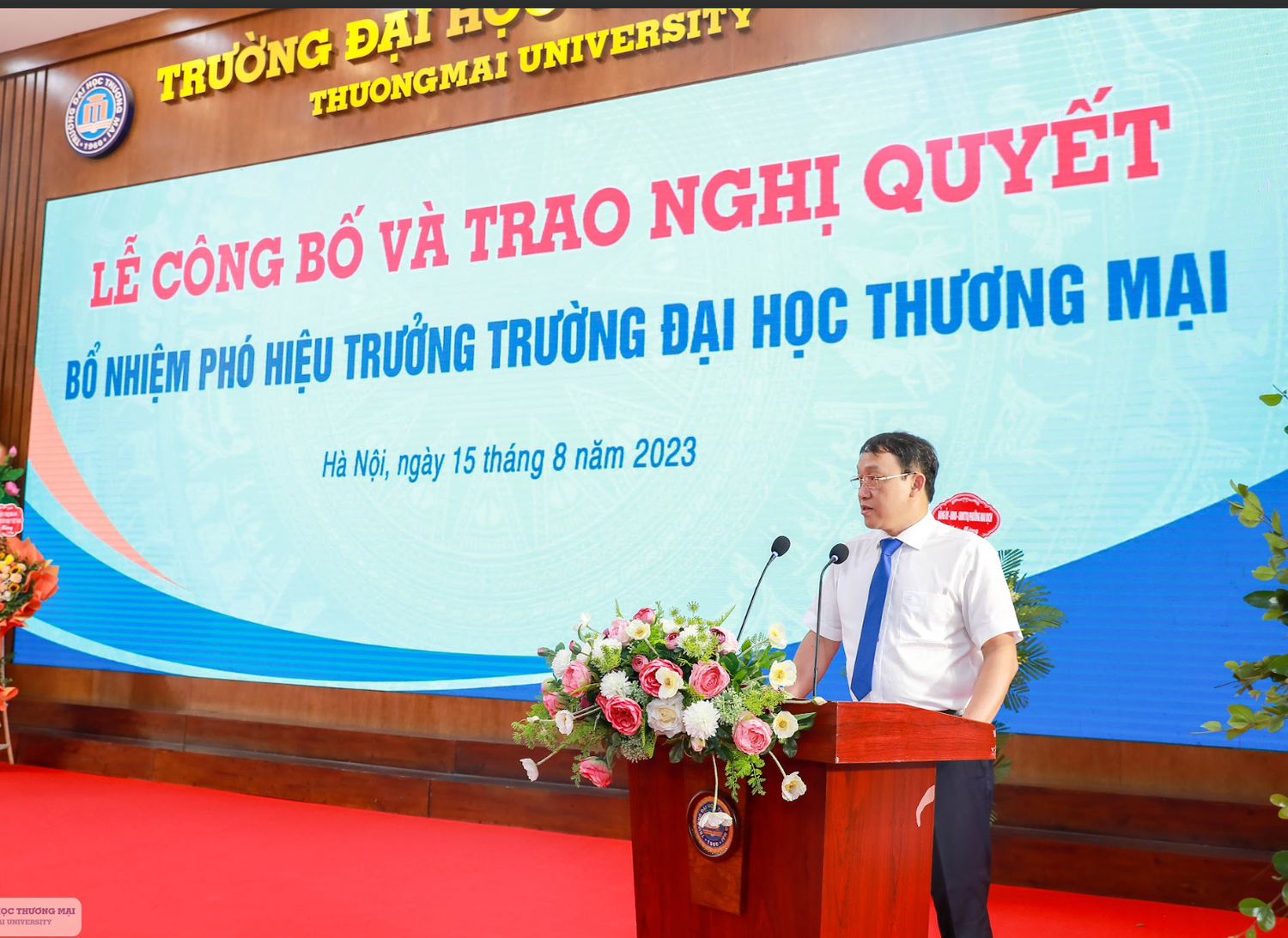 PGS,TS Nguyễn Đức Nhuận được bổ nhiệm làm Phó Hiệu trưởng trường ĐH Thương Mại -0