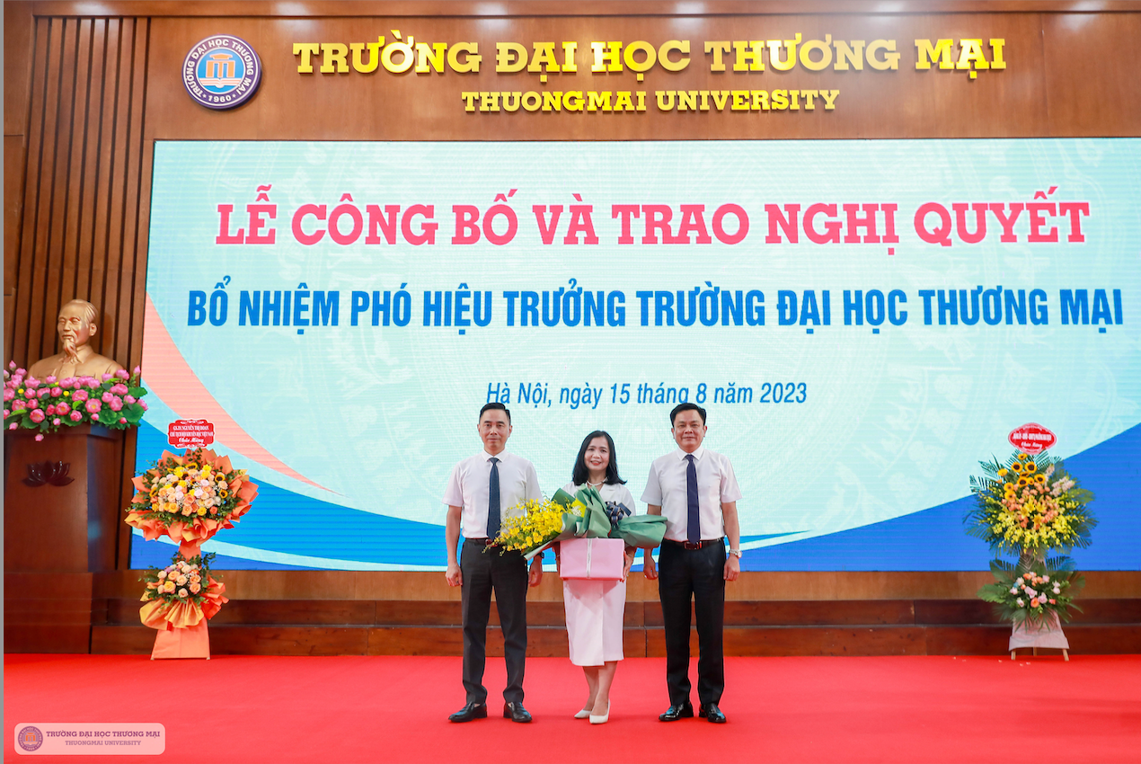 PGS,TS Nguyễn Đức Nhuận được bổ nhiệm làm Phó Hiệu trưởng trường ĐH Thương Mại -0