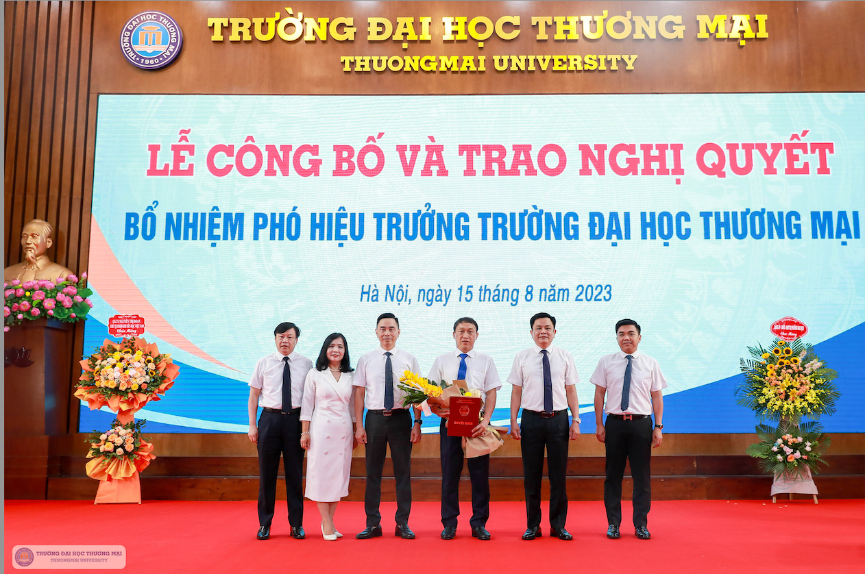 PGS,TS Nguyễn Đức Nhuận được bổ nhiệm làm Phó Hiệu trưởng trường ĐH Thương Mại -0
