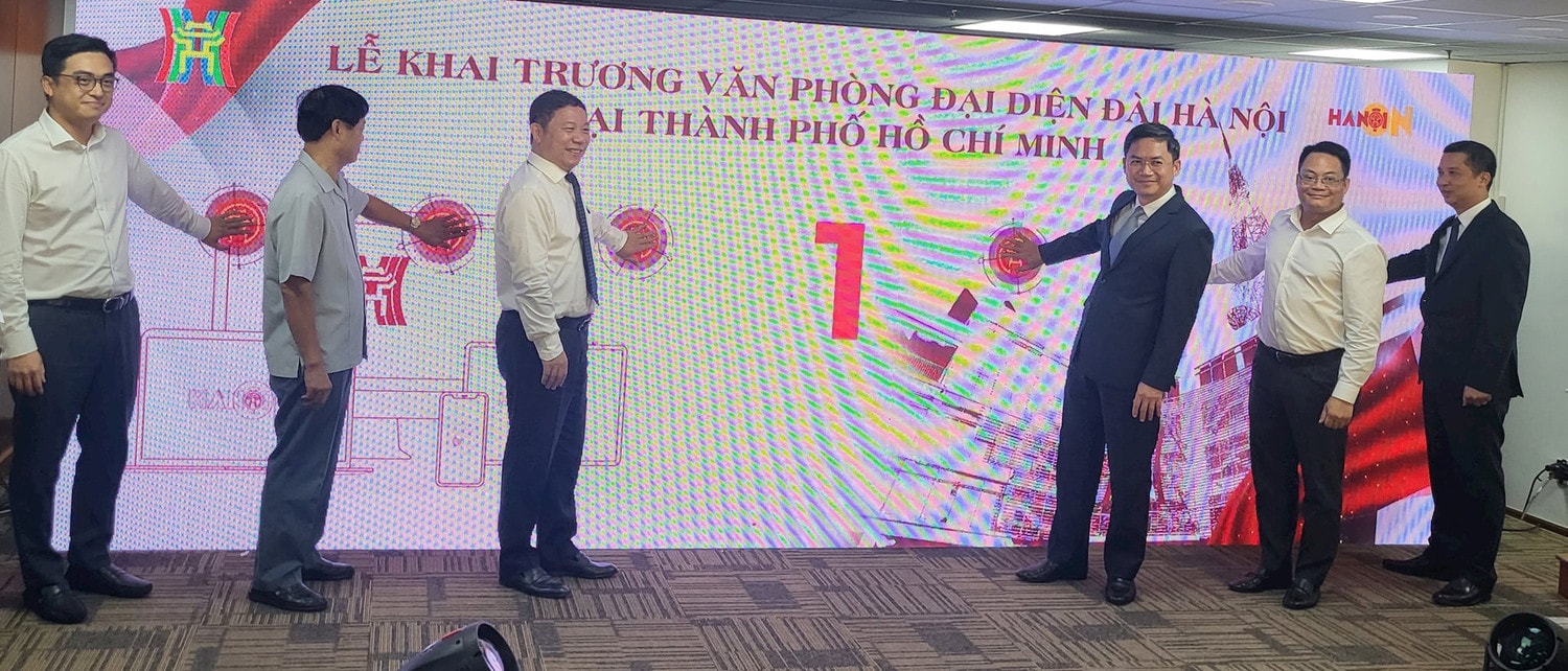 Đài Phát thanh - Truyền hình Hà Nội khai trương văn phòng đại diện tại TP. Hồ Chí Minh