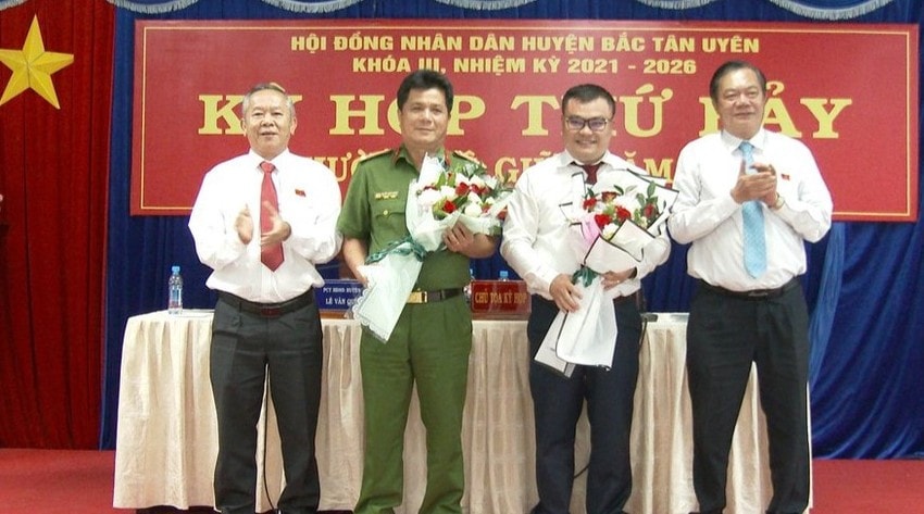 Thượng tá Nguyễn Thành Thường được bầu giữ chức Chủ tịch UBND huyện Bắc Tân Uyên -0