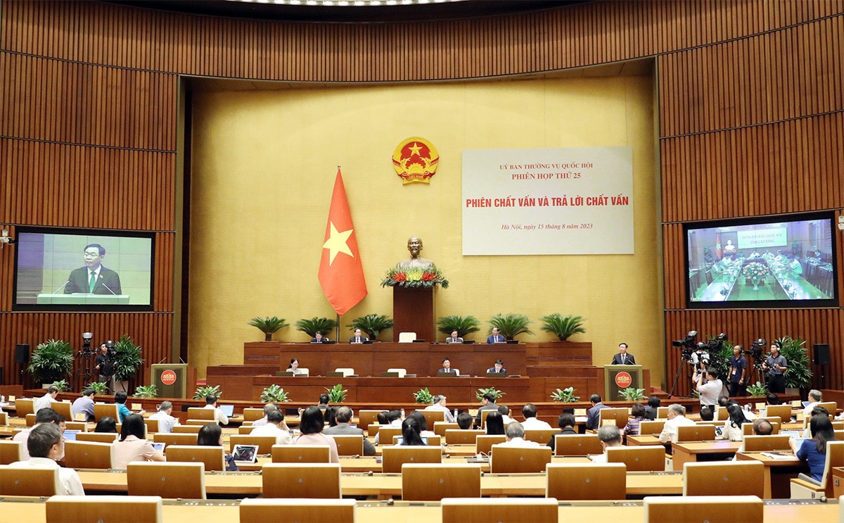 Chất vấn - hình thức giám sát rất có hiệu quả của Quốc hội và Ủy ban Thường vụ Quốc hội