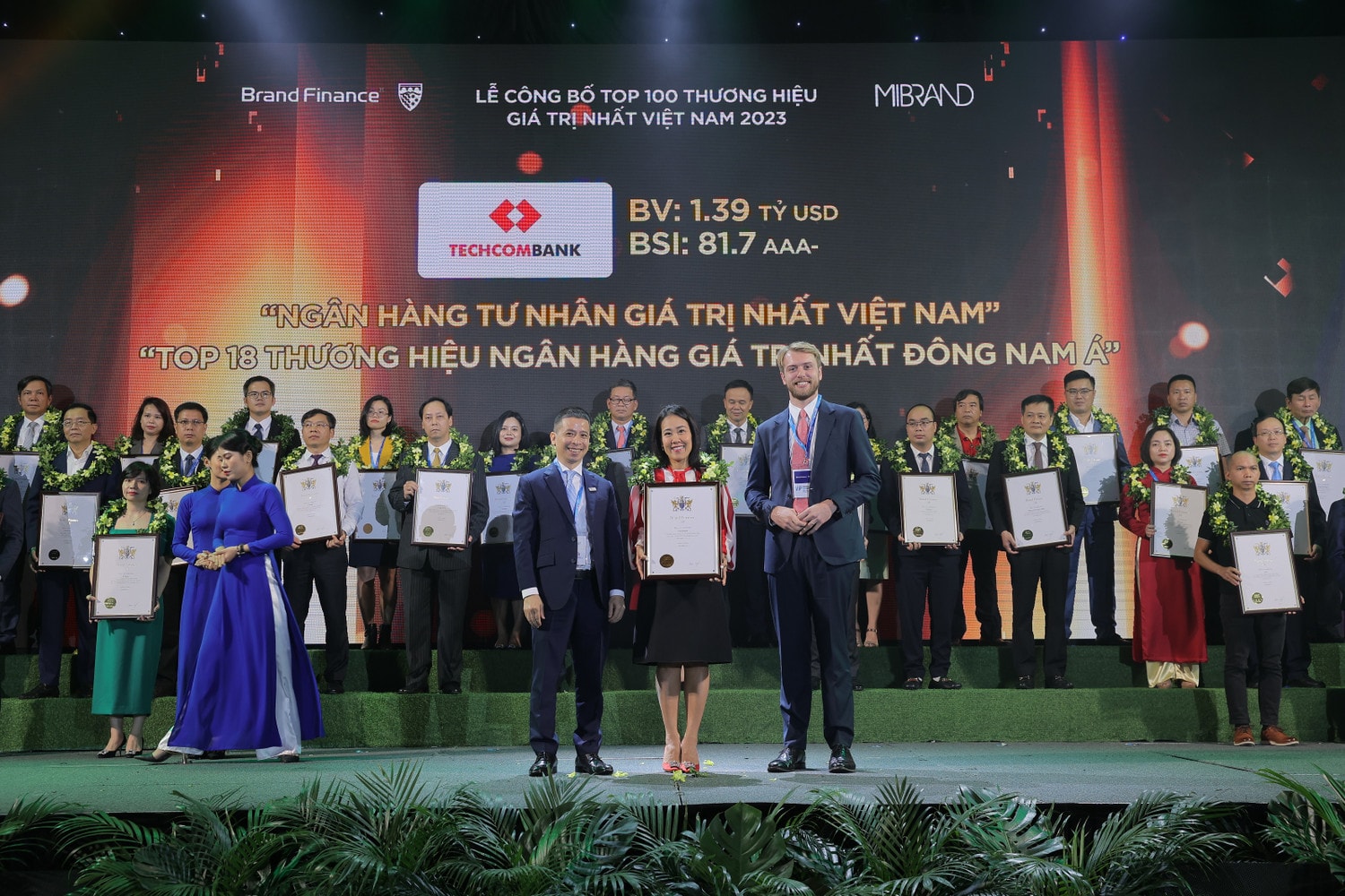 Techcombank là thương hiệu ngân hàng tư nhân giá trị nhất Việt Nam -0