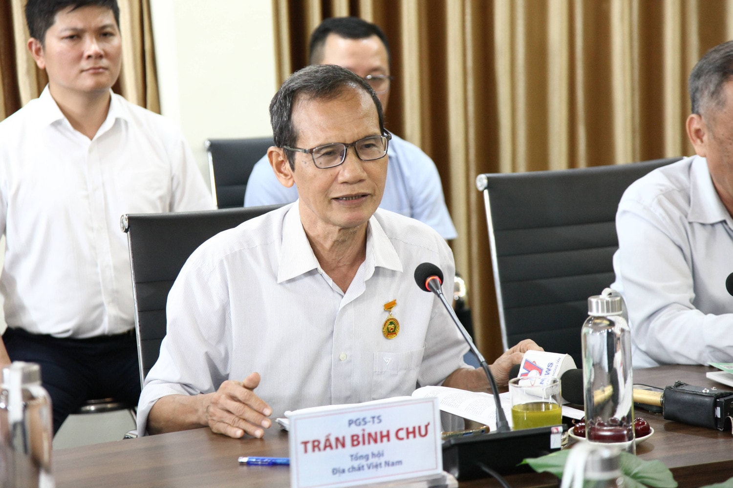 PGS.TS Trần Bình Chư, Tổng hội địa chất Việt Nam phát biểu tại tọa đàm Lựa chọn nào cho Mỏ Sắt lớn nhất Đông Nam Á -0