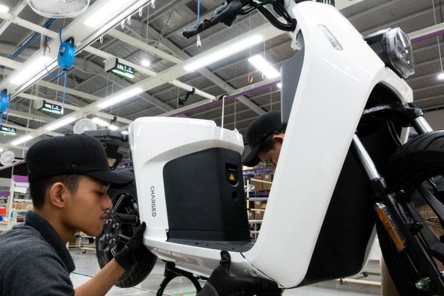 Indonesia nỗ lực chuyển đổi sang xe điện vì mục tiêu không phát thải ròng -0