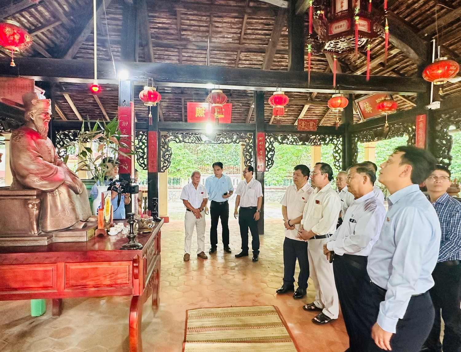 Đoàn giám sát của Ủy ban Văn hóa, Giáo dục làm việc với Sở Văn hoá, Thể thao và Du lịch tỉnh Bình Dương -0