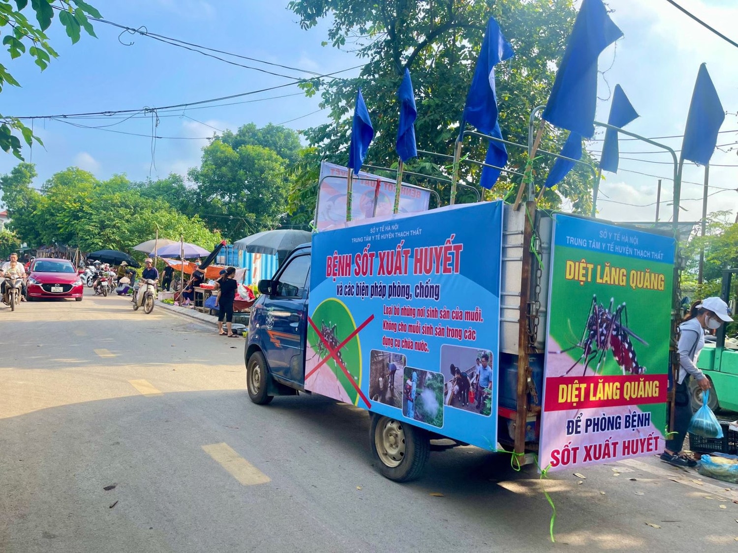 Thành phố Hà Nội tăng cường các hoạt động truyền thông phòng, chống dịch bệnh sốt xuất huyết Nguồn: ITN